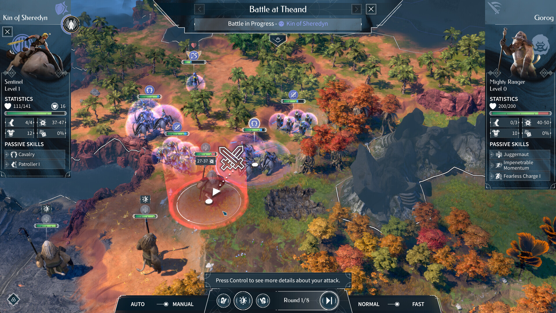 A screenshot of the upcoming PS5 game, Endless Legend 2