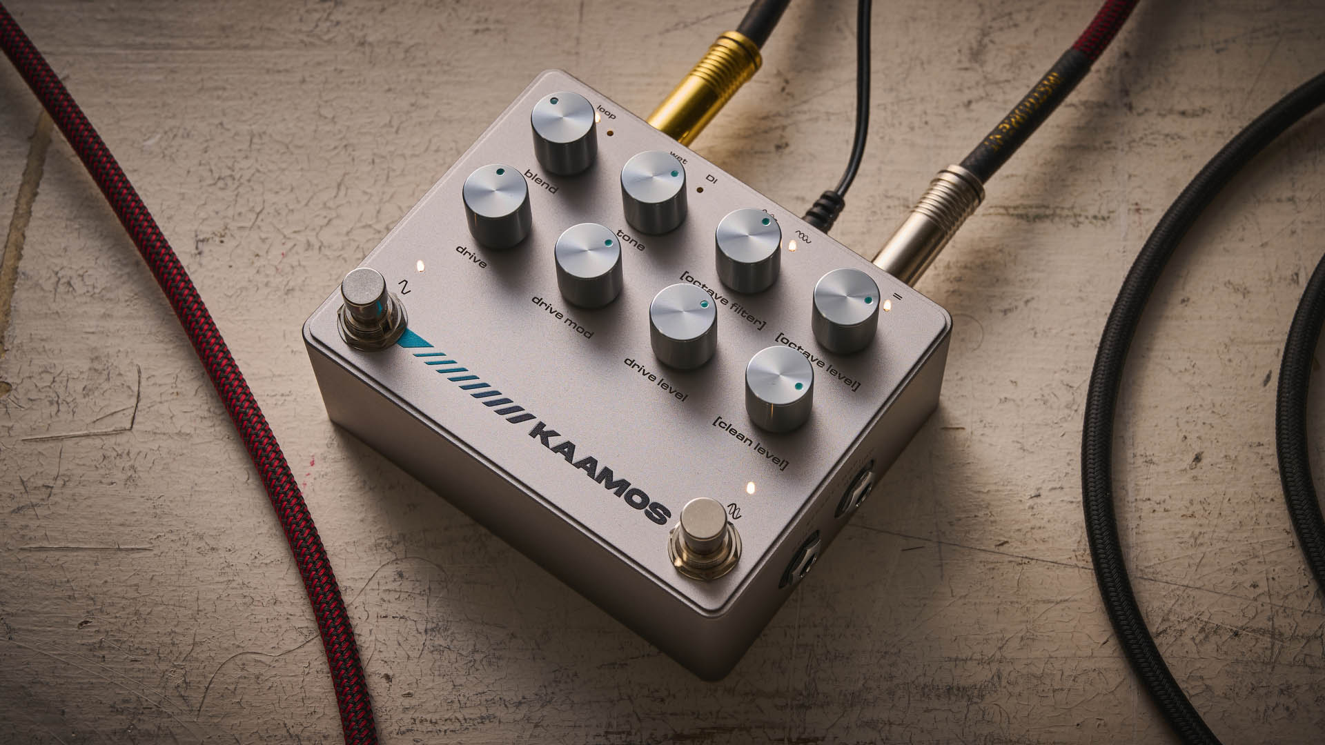 Darkglass Electronics Kaamos: this high-end twofer is a hard-working addition to any bass player's pedalboard, and features a comprehensive suite of controls.