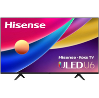 Hisense 58-inch U6 Series ULED 4K UHD Smart Fire TV:$599now $399 at Amazon