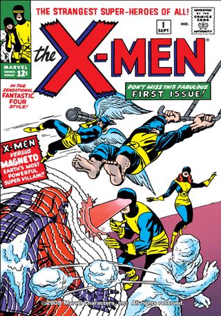 The cover for X-Men #1