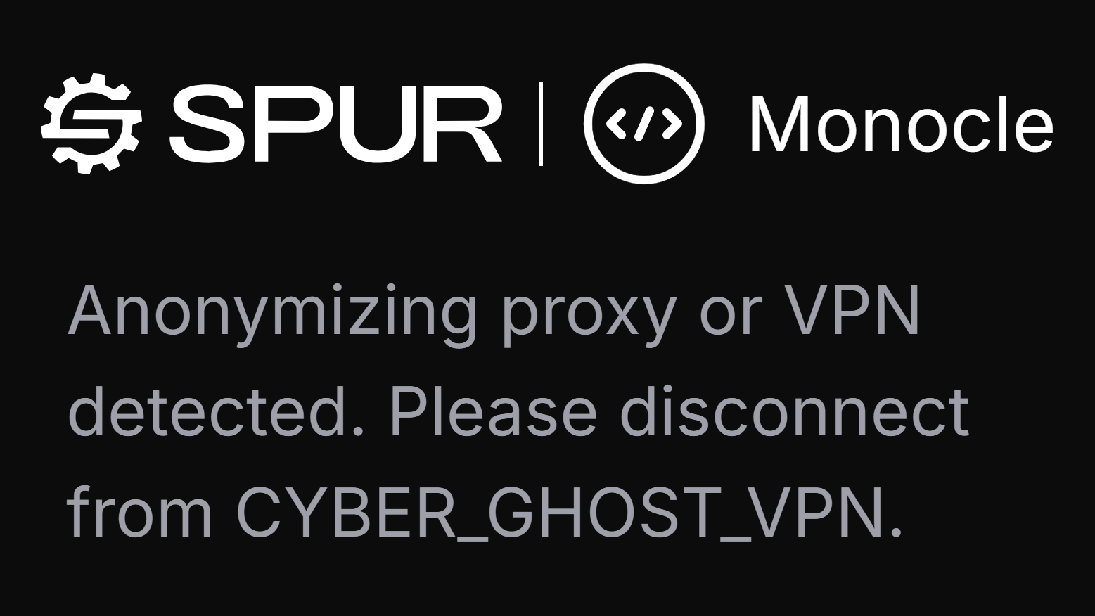 BiuBiu VPN - The Website Unblocker rerouting traffic via CyberGhost servers (screenshot taken on January 13)