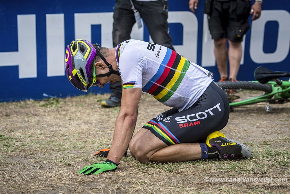 Nino Schurter (Sui) Scott-SRAM MTB Racing post race