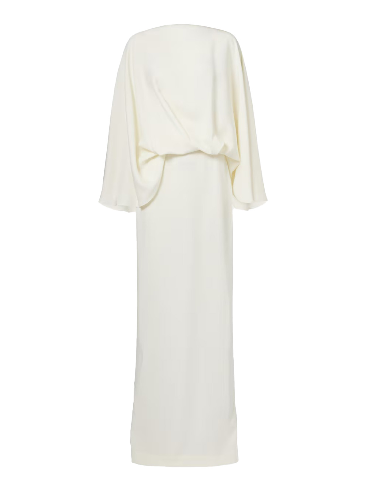 Maddalena Draped Crêpe Cady Gown