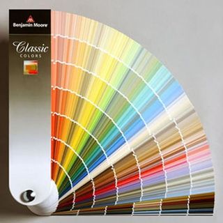 Benjamin Moore color fan deck