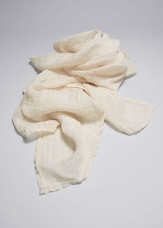 Large Linen Scarf