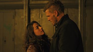 Olivia Thirlby and Alan Ritchson in Above the Shadows
