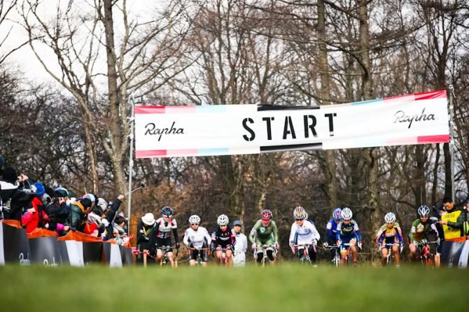 The start of the men's race
