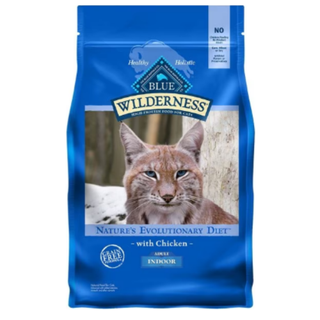 Blue Wilderness High Protein Grain Free Natural Adult Indoor Dry Cat Food
