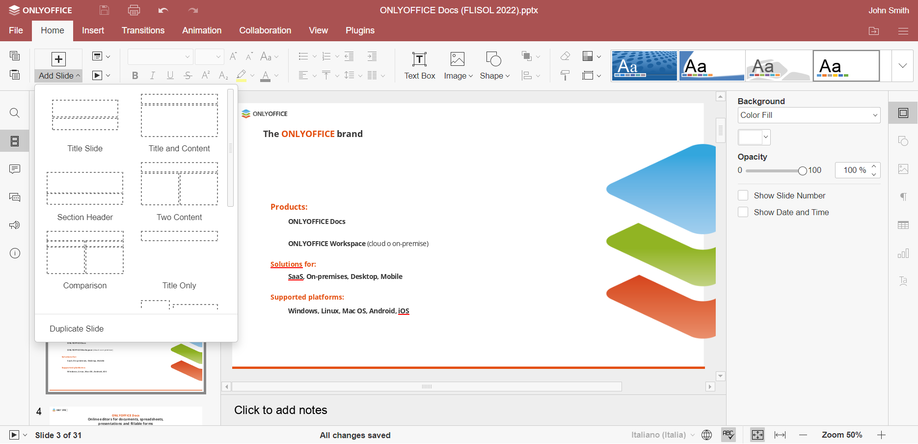ONLYOFFICE 7.1