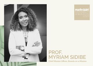 Prof. Myriam Sidibe MCUK sustainability Awards 2023 judge