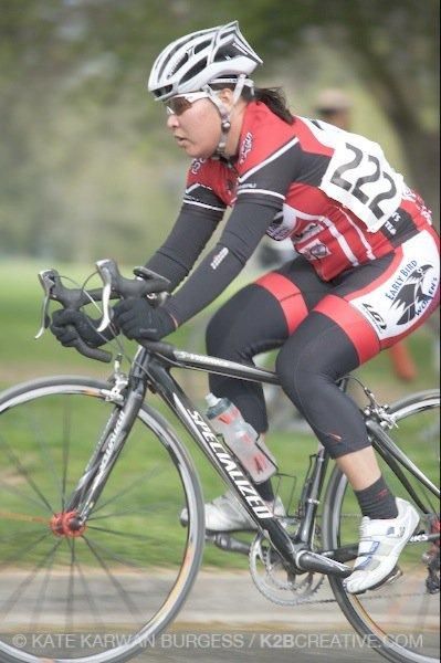 June Nguyen at Land Park Criterium