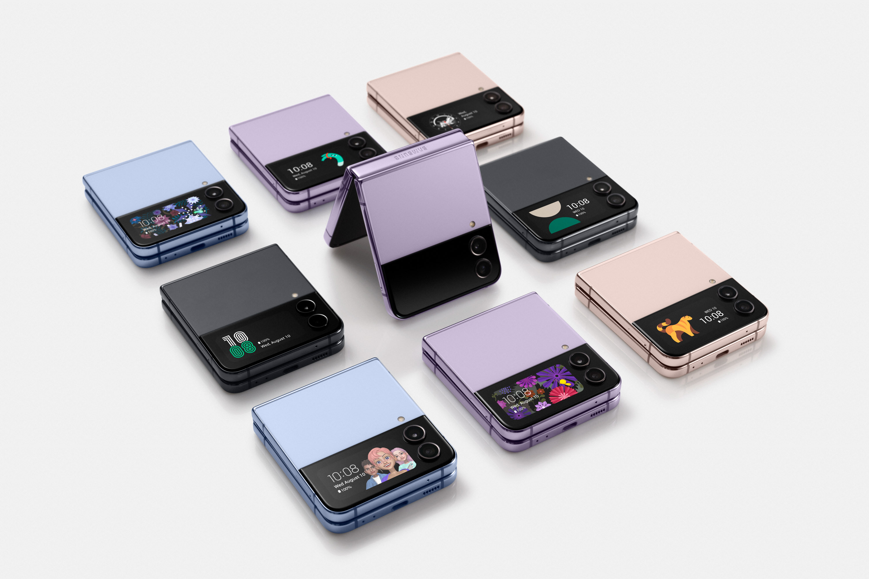 Photos of the latest Samsung foldables