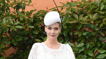 Lady Kitty Spencer attends day one of Royal Ascot at Ascot Racecourse on June 18, 2019 in Ascot, England