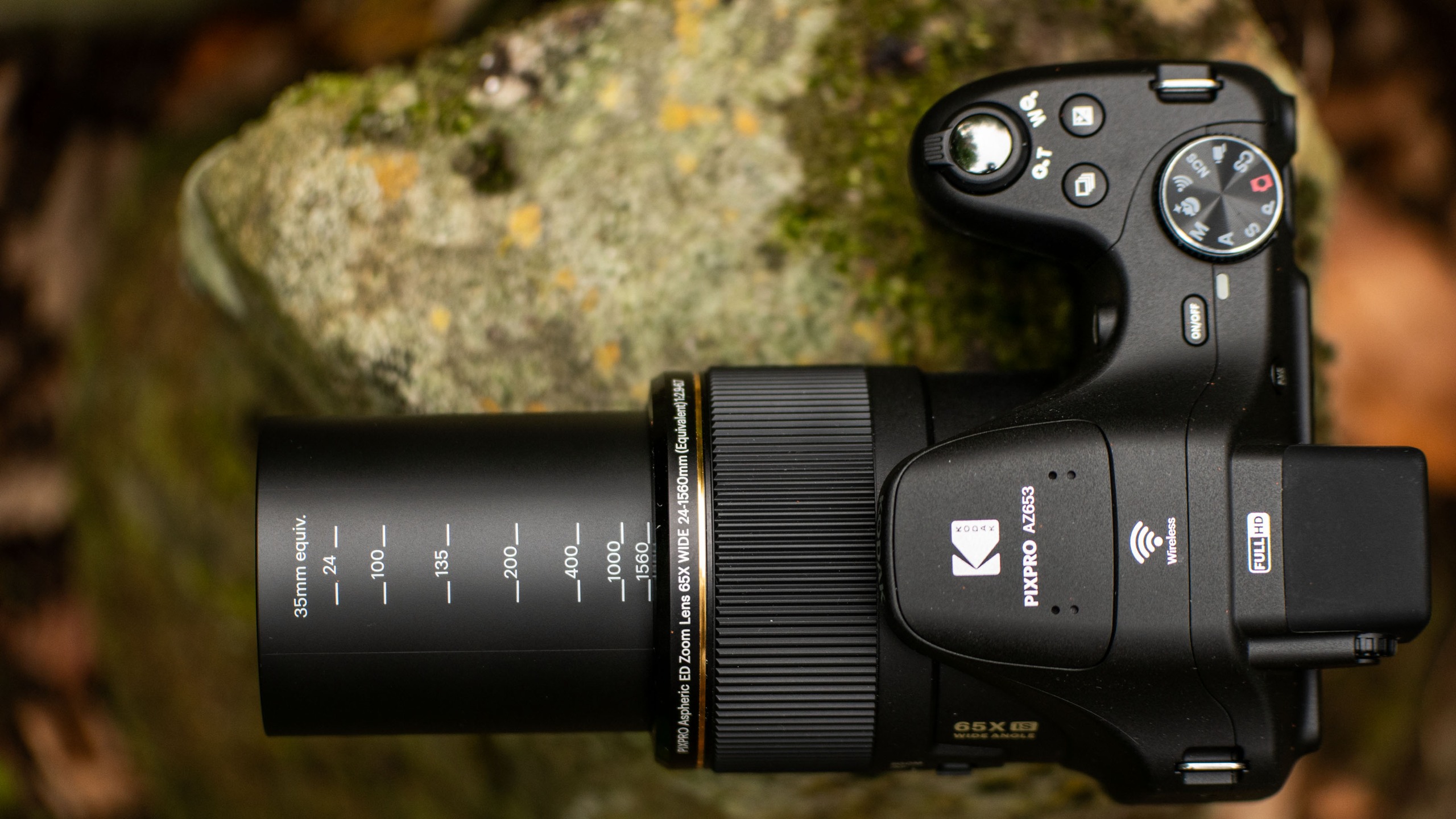 The Kodak AZ653 bridge camera outdoors