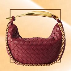 Bottega Veneta designer handbag.