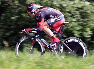 Defending Tour de France champion Cadel Evans (BMC) finished sixth on the day.