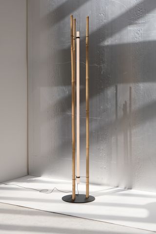 Michael Anastassiades lamp in bamboo