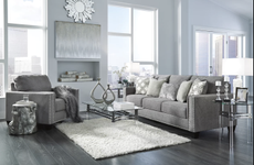 Barrali Sofa in a modern glam living room