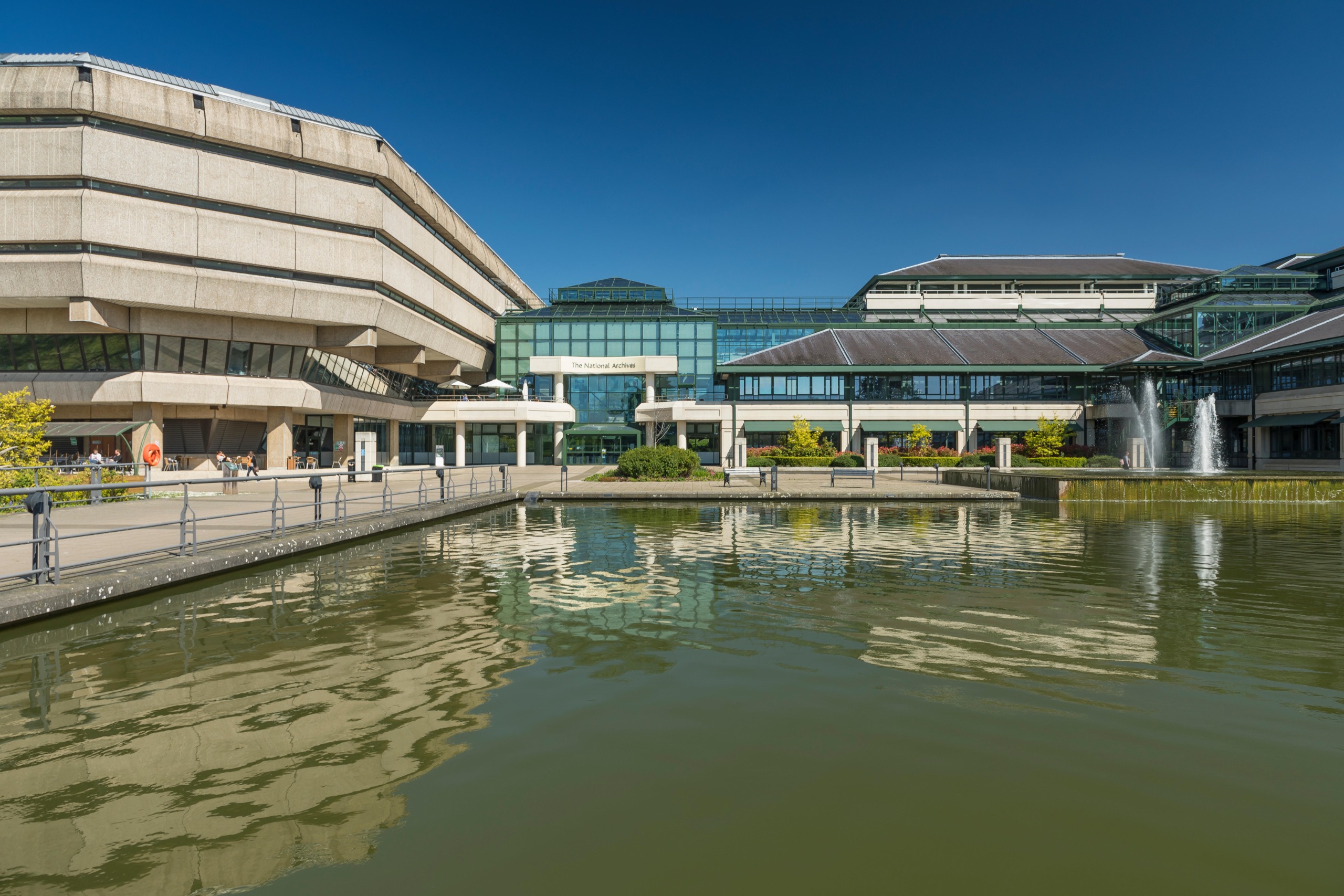 A view of the National Archives