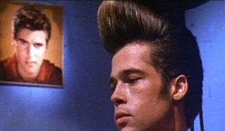 Brad Pitt's hair in Johnny Suede