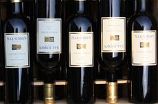 Salomon Wines from South Australia featured at the Australia Day London tasting in 2016.