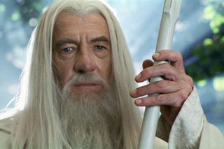 Ian McKellan as Gnadalf in Lord of The Rings: The Two Towers