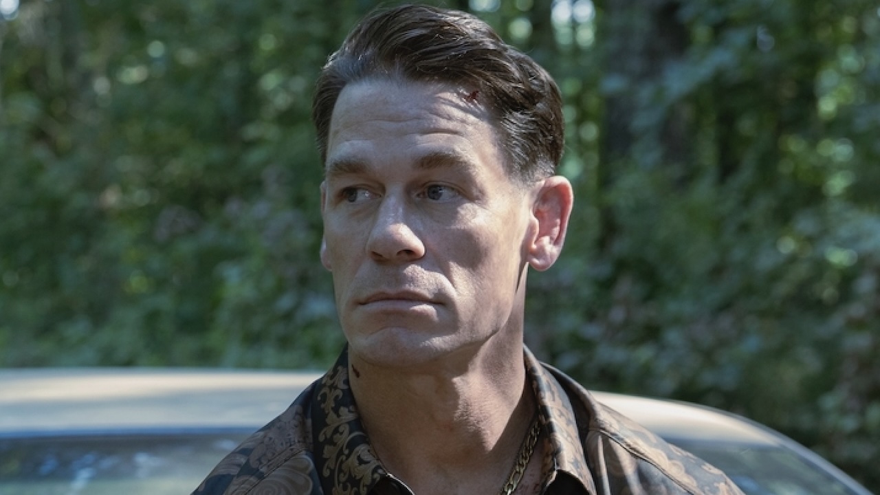 Close-up of Chris&#039; face in Peacemaker Season 2 Episode 4