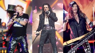 Guns N' Roses, Alice Cooper, Aerosmith