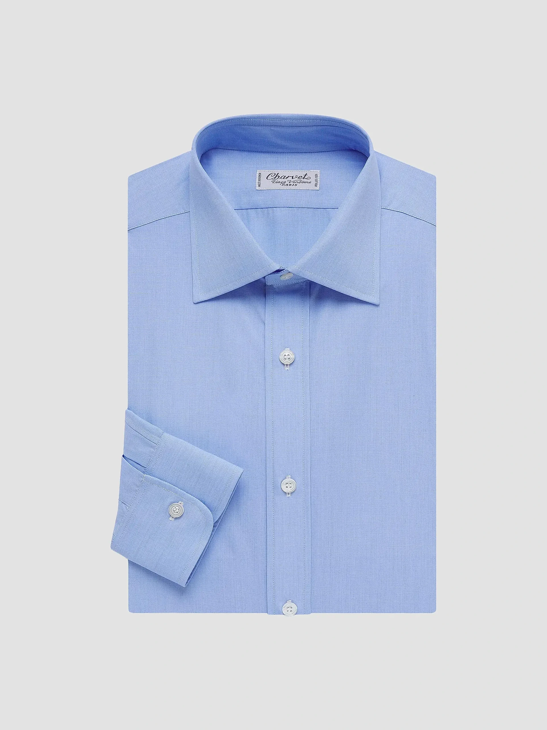 Solid Poplin Dress Shirt