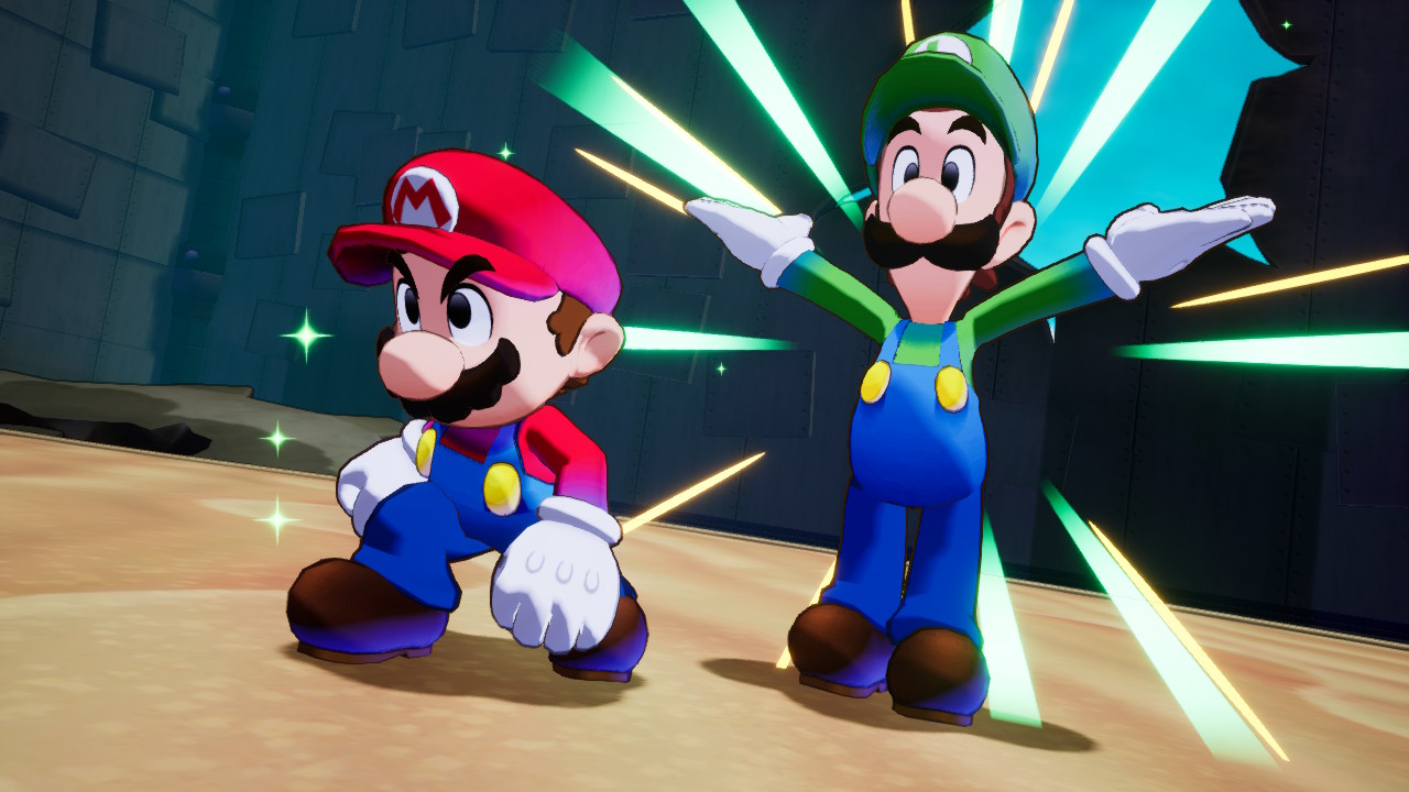 In-game screenshot from Mario & Luigi: Brothership