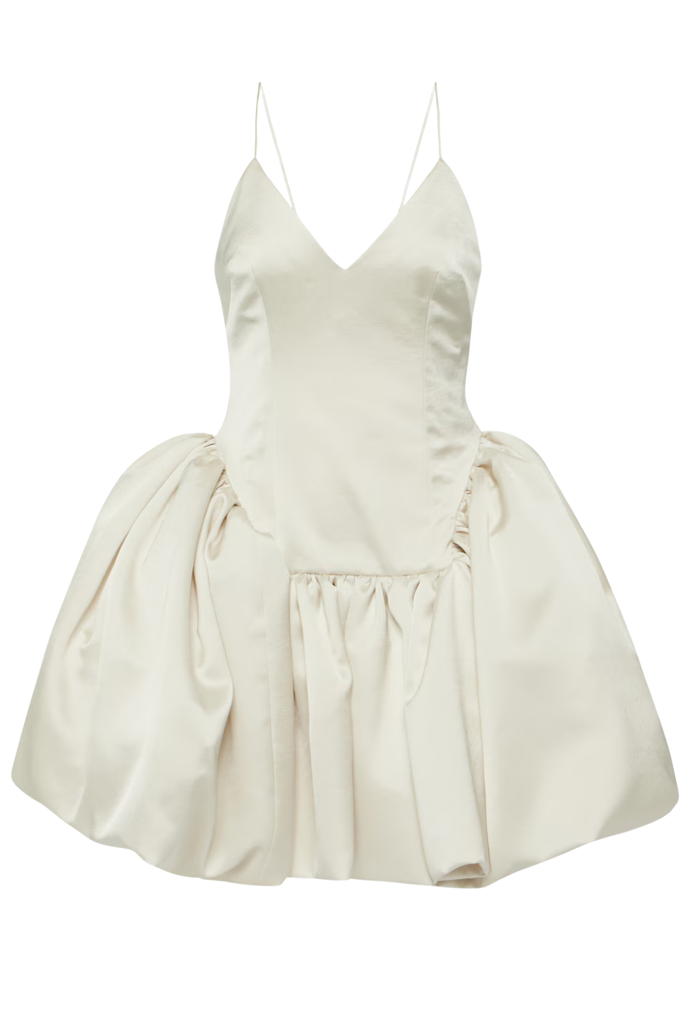 Bridal Estelle Satin Twill Minidress