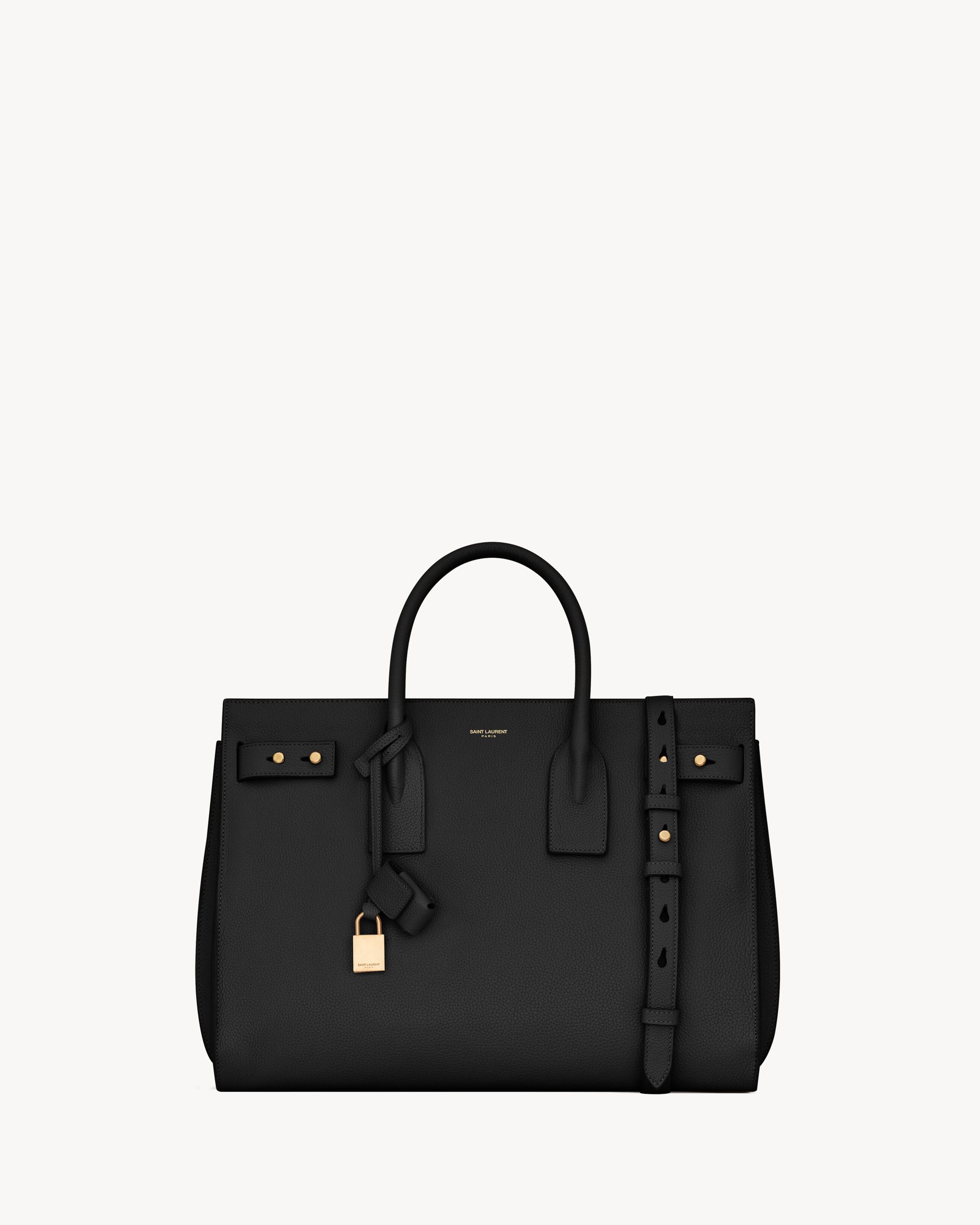 Sac De Jour in Supple Grained Leather - Medium