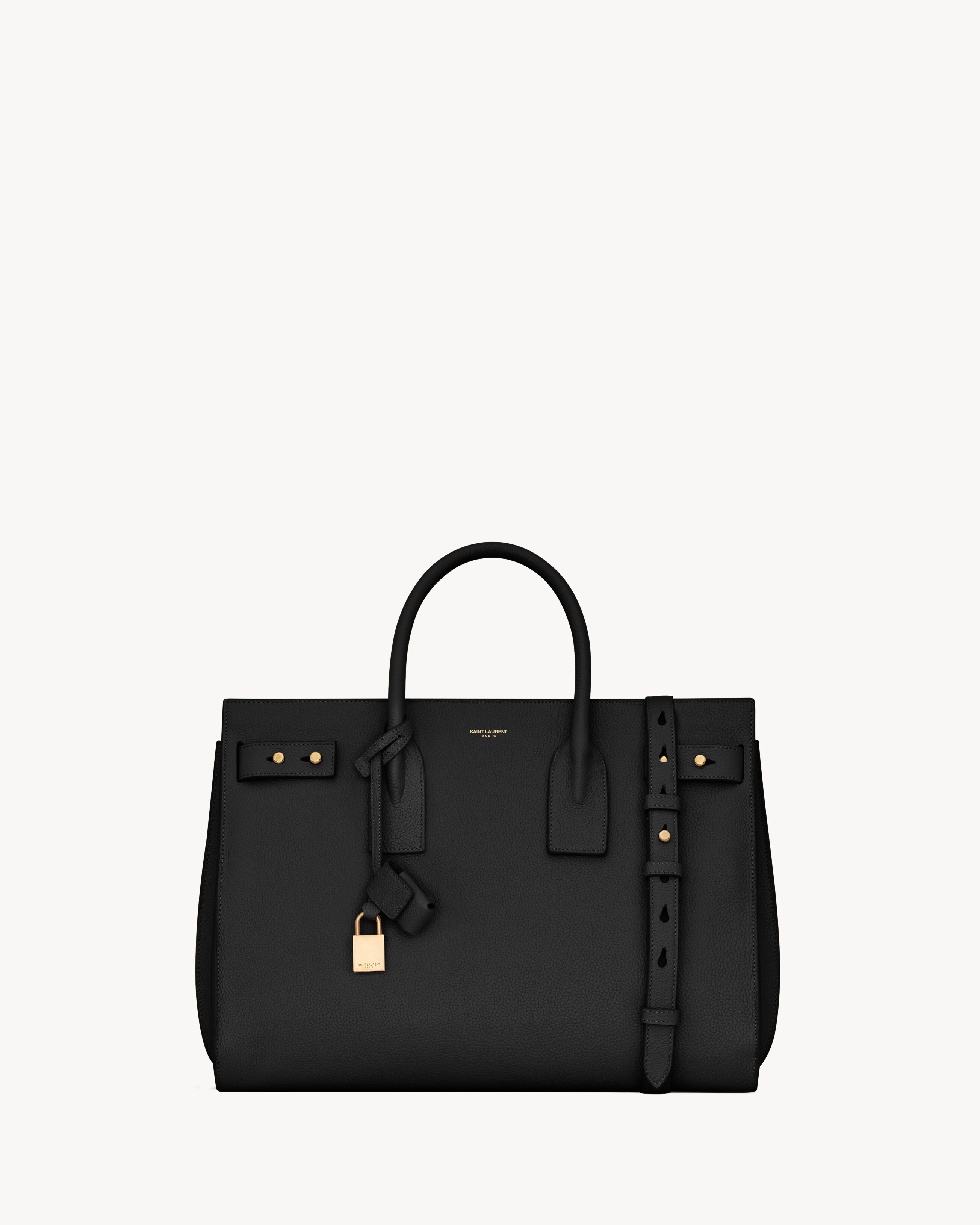 Sac De Jour in Supple Grained Leather - Medium