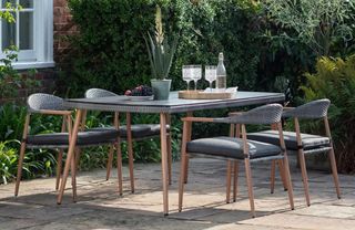 La Redoute wooden dining table and chairs