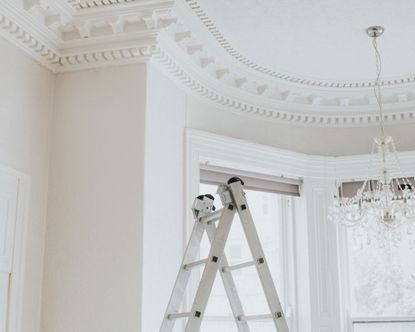 How to fix a water damaged ceiling