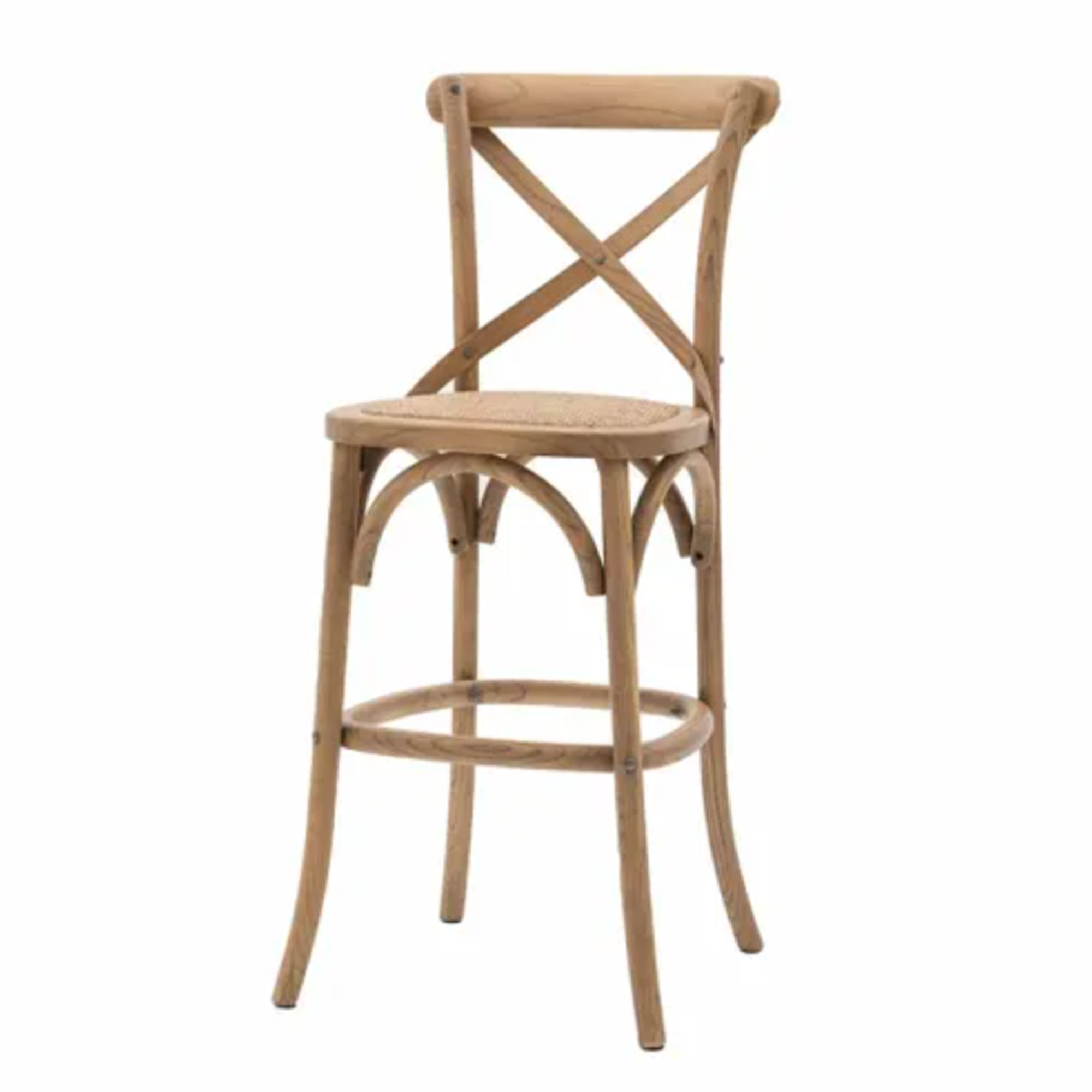 Gallery Direct Palma Stool Natural/rattan Set of 2