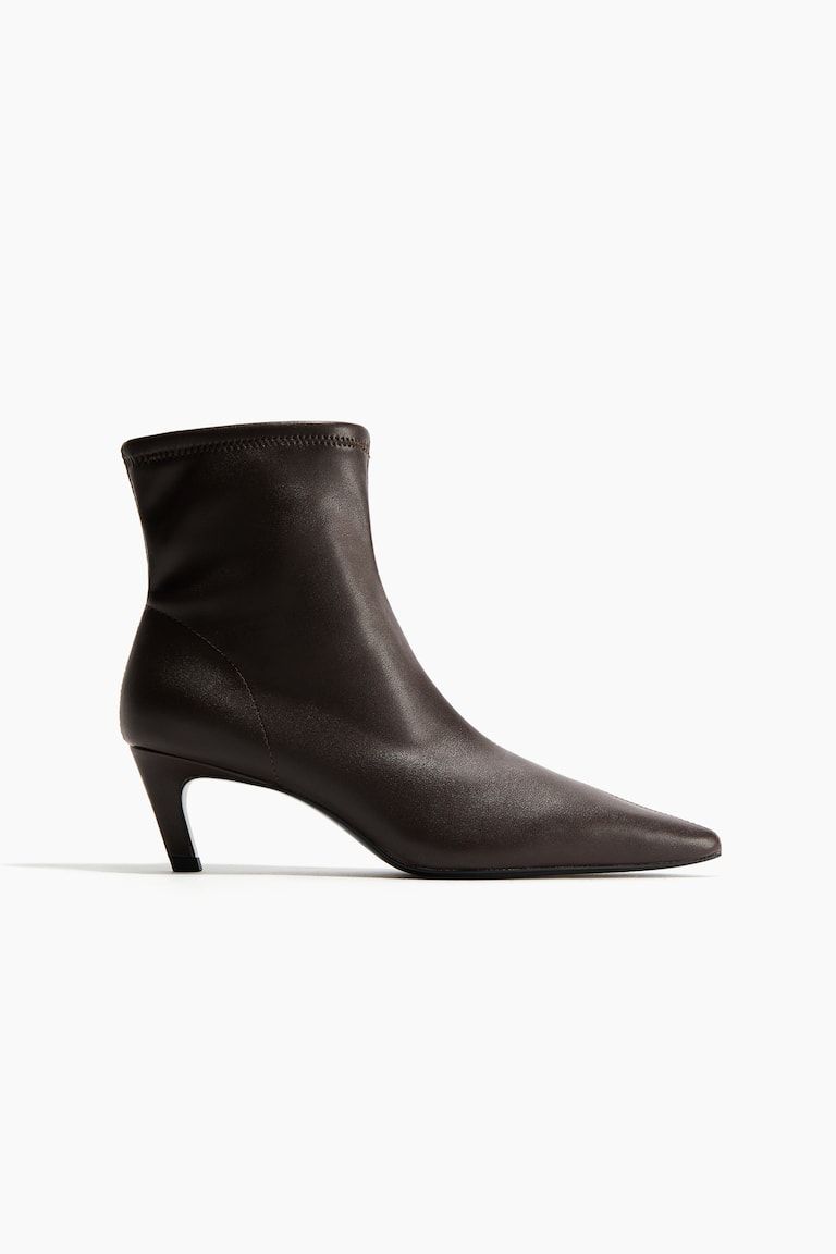 Heeled Sock Boots