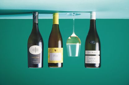 bottles of North Italian Pinot Grigio