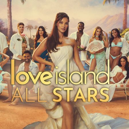 Host Maya Jama with the original cast of 'Love Island All Stars' UK season 3.