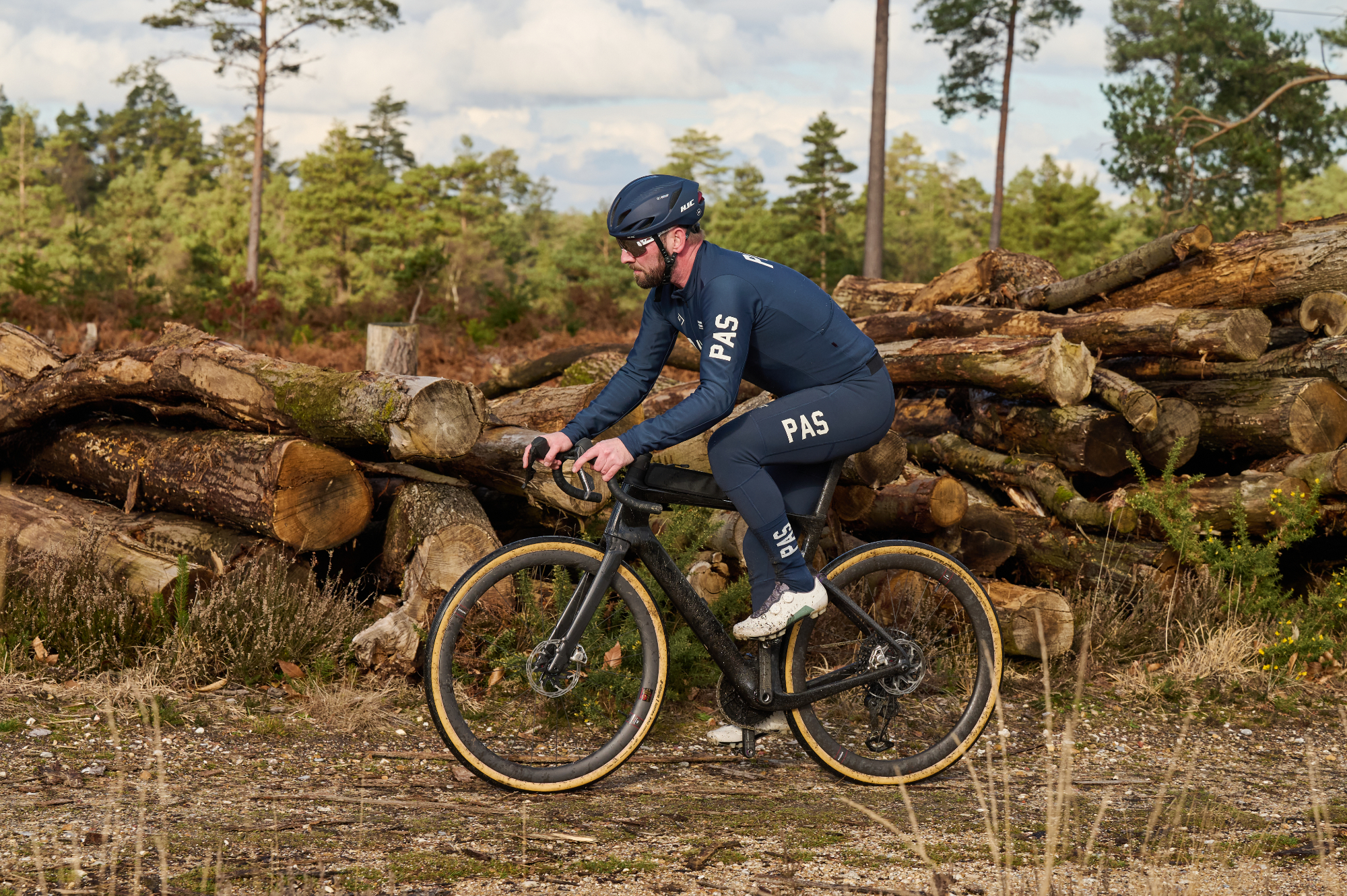 Cervelo Aspero-5 gravel bike in action