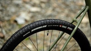 Maxxis Rambler 47c tire on Saracen Levarg bike