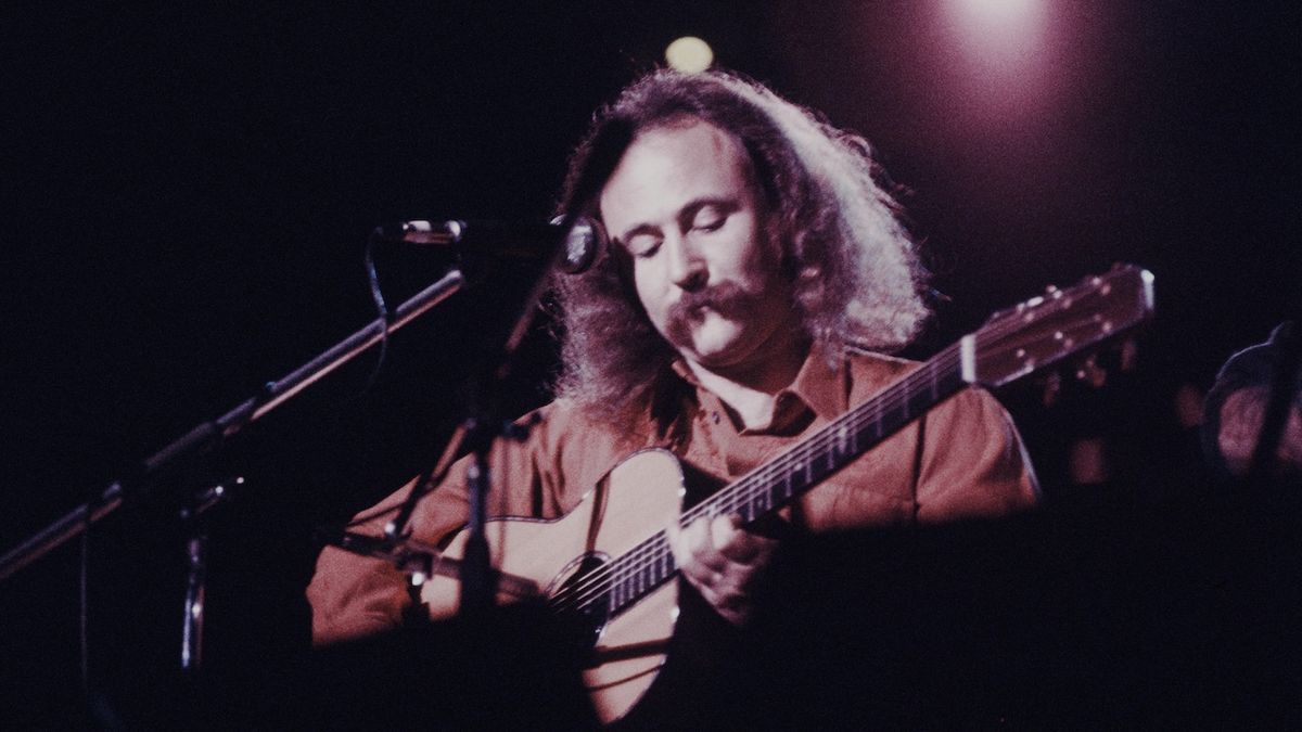 David Crosby in Japan, 1975