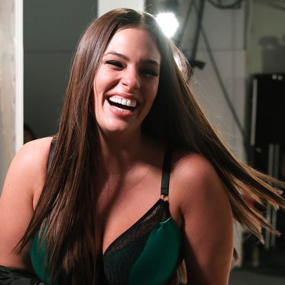 Ashley Graham backstage