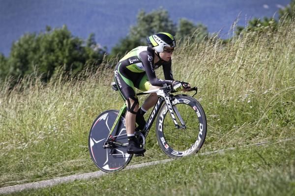 Linda Villumsen (GreenEdge) did enough to win the overall Giro del Trentino in the final time trial