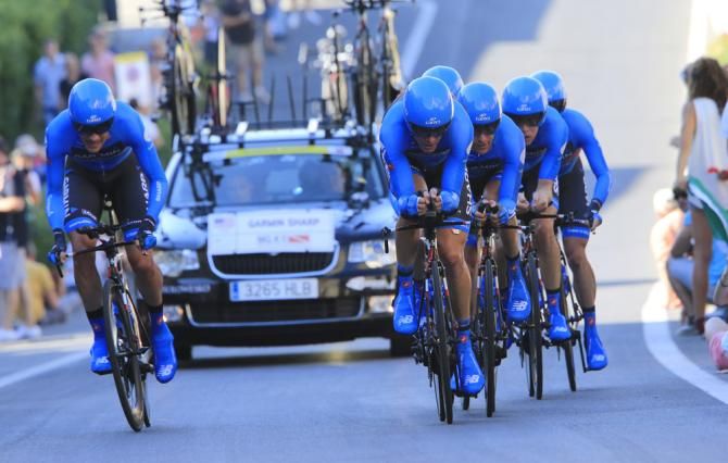 Garmin-Sharp struggled on the course