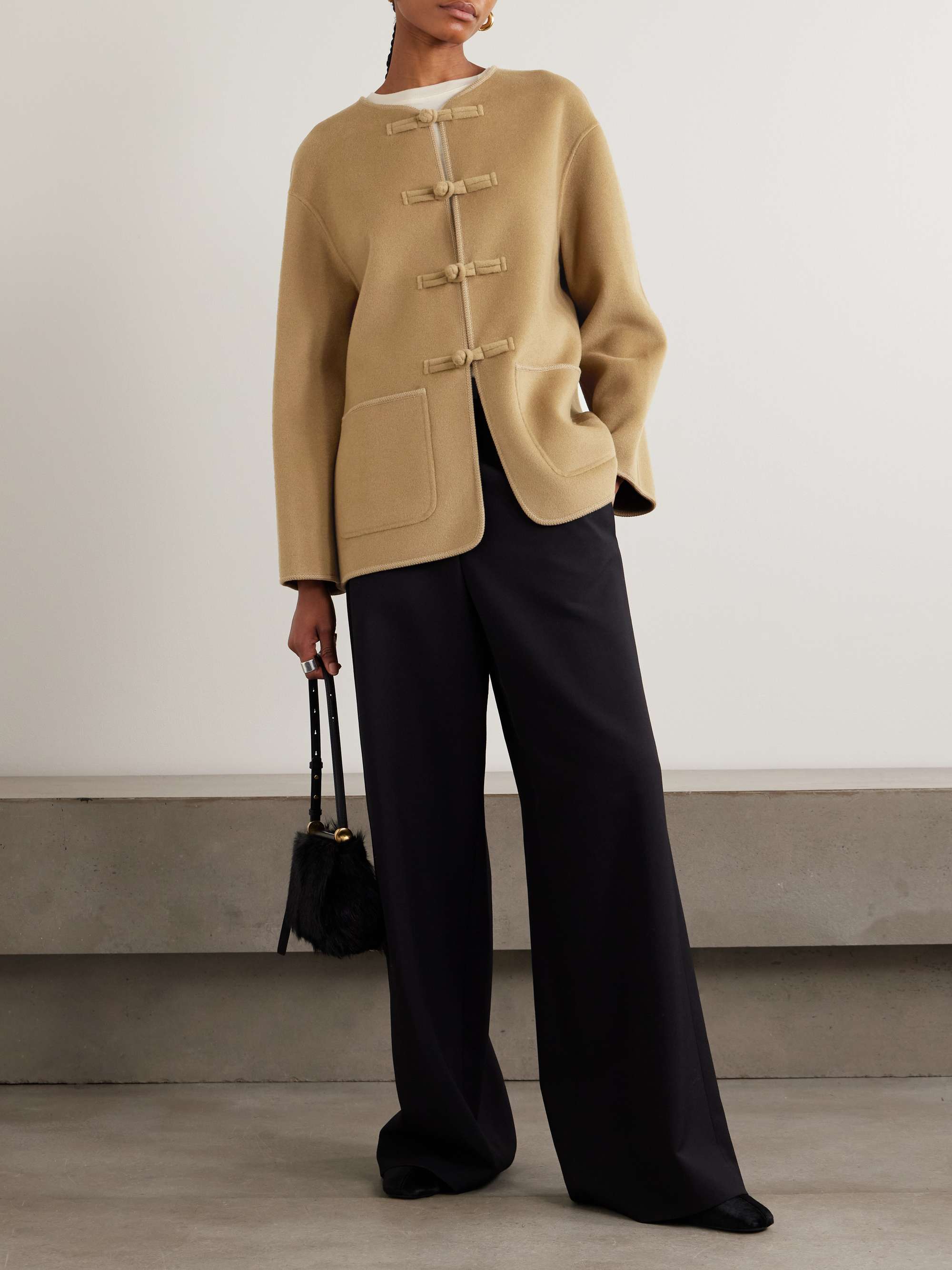 Marie Wool and Cashmere-Blend Jacket