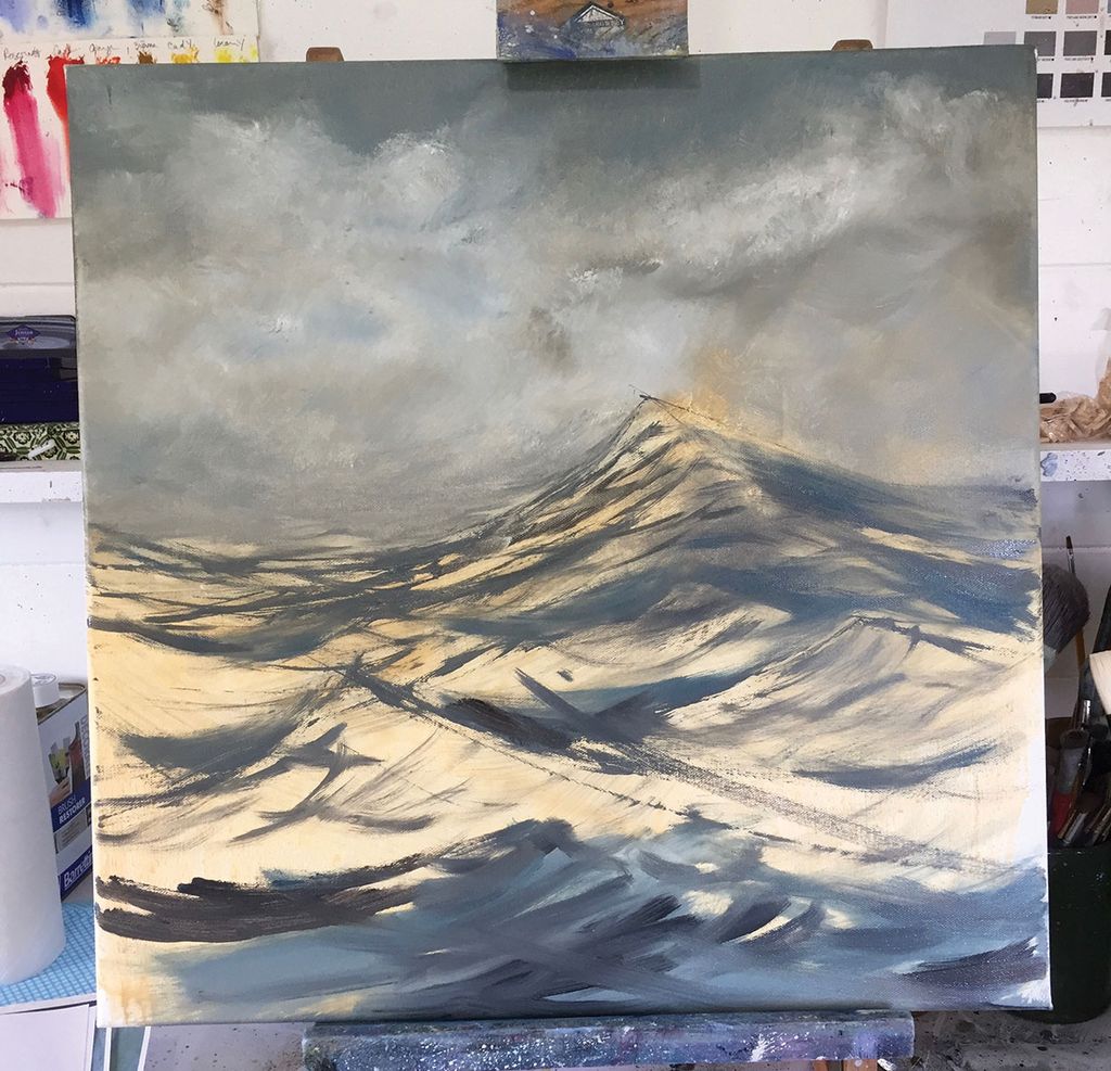 Paint an energetic seascape in oils | Creative Bloq
