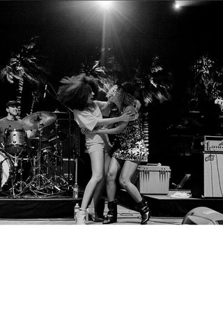 Solange And Beyonce Storm The Stage At Coachella 2014