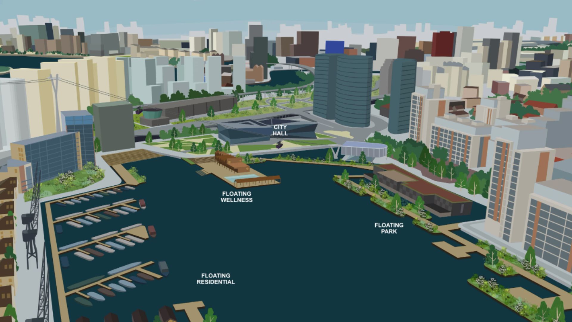 an image of the proposed plans of the new docks