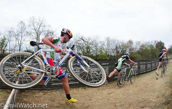 The Cannondale riders chase Ryan Trebon